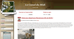 Desktop Screenshot of canal.gites-lac-salagou.com